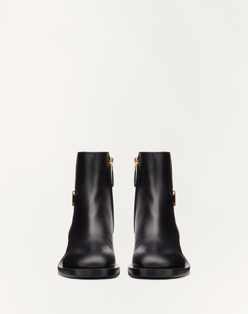 VLOGO SIGNATURE CALFSKIN ANKLE BOOT 30MM - Image 4
